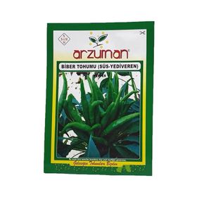 Arzuman 5 gr Süs Yediveren Biber Tohumu