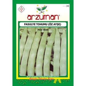 Arzuman 50 gr Ziraat Ayşe Sırık Fasulye Tohumu