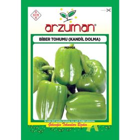 Arzuman 500 gr Dolmalık Kandil Biber Tohumu