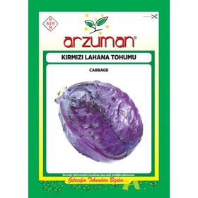 Arzuman 500 gr Kırmızı Lahana Tohumu