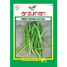 Arzuman Acı 1300 Adet Kıl Biber Tohumu