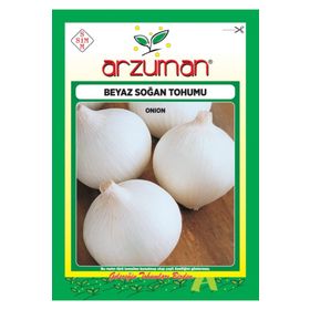 Arzuman Beyaz Soğan Sebze Tohumu