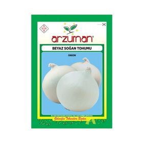 Arzuman Beyaz Soğan Sebze Tohumu