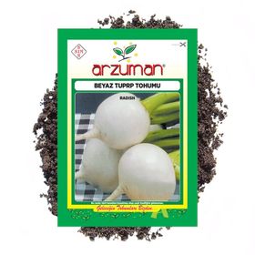 Arzuman Beyaz Turp Sebze Tohumu