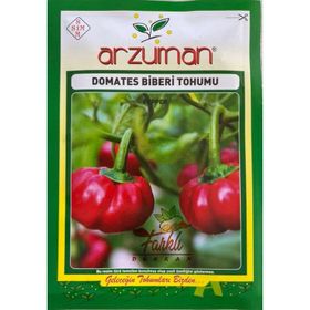 Arzuman Domates Biberi Tohumu