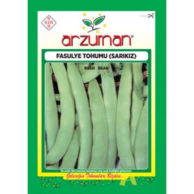 Arzuman Fasulye Sarıkız 50 gr Tohum