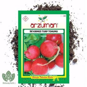 Arzuman İri Kırmızı Turp Tohumu