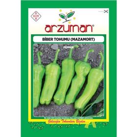 Arzuman Mazamort Üçburun Biber 10 gr Tohum