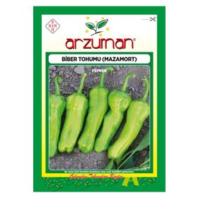 Arzuman Mazamort Üçburun Biber 10 gr Tohum