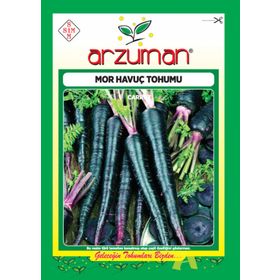 Arzuman Mor Siyah Havuç Tohumu