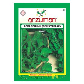Arzuman Roka Geniş Yaprak 10 gr Tohum
