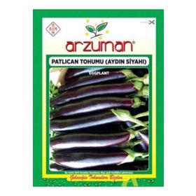 Arzuman Sebze Aydın Siyah Patlıcan Tohumu