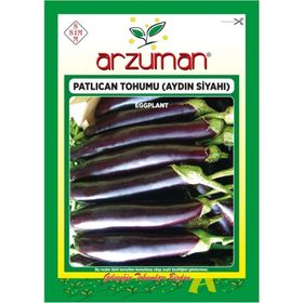 Arzuman Sebze Aydın Siyah Patlıcan Tohumu