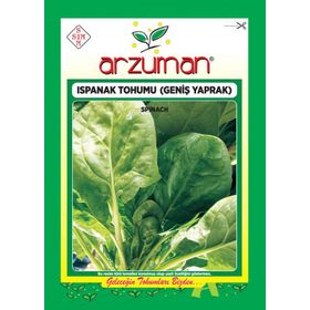 Arzuman Sebze Geniş Yaprak Ispanak Tohumu