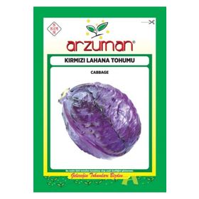 Arzuman Sebze Kırmızı Lahana Tohumu