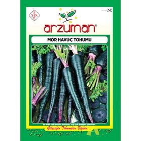 Arzuman Sebze Mor Havuç Tohumu