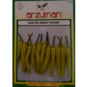 Arzuman Sebze Sarı Süs Biber Tohumu
