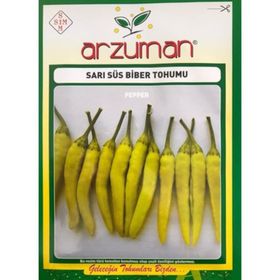 Arzuman Sebze Sarı Süs Biber Tohumu