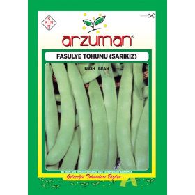 Arzuman Sebze Sarıkız Fasulye Tohumu