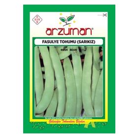 Arzuman Sebze Sarıkız Fasulye Tohumu