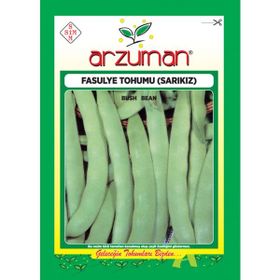 Arzuman Sebze Sarıkız Fasulye Tohumu