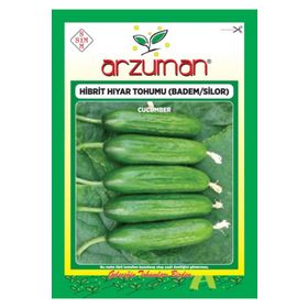 Arzuman Silor Badem F1 Sırık 10 Adet Hıyar Tohumu