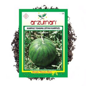 Arzuman Siyah Karpuz 10 gr Tohum