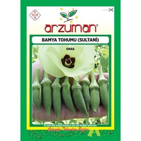 Arzuman Sultani Bamya 10 gr Tohum