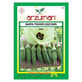 Arzuman Sultani Bamya 10 gr Tohum