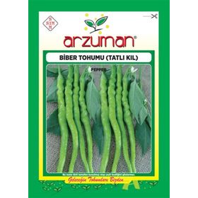 Arzuman Tatlı Sivri Kıl Biber Tohumu