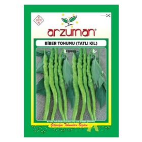 Arzuman Tatlı Sivri Kıl Biber Tohumu