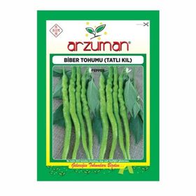 Arzuman Tatlı Sivri Kıl Biber Tohumu