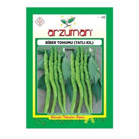 Arzuman Tatlı Sivri Kıl Biber Tohumu