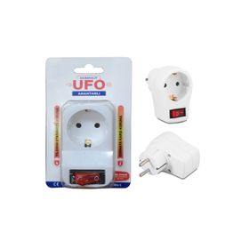 As Bakalit Ufo Akım Korumalı Anahtarlı Tekli Priz