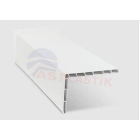 As Plastik KPP212-60X90 Beyaz 1 Adet 6 m Pervaz