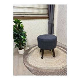Asedia Mobilya Miskin Ceviz Sofa Antsait Ahşap Ayak Uzatma Pufu Makyaj Koltuğu Bench Tabure