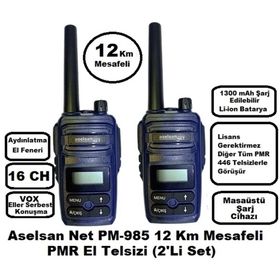 Aselsan PM-985 PMR 2'li Telsiz