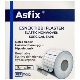 Asfix 5 cm x 5 mt Esnek Tıbbi Flaster
