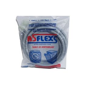 Asflexs 3 M Filitreli Çamaşır/Bulaşık Makinesi Temiz Su Hortumu