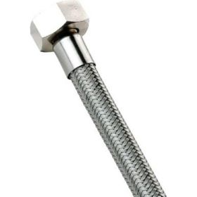 Asflexs 3/8x1/2 70 cm Paslanmaz Çelik Flex Hortum Bağlantı Hortumu