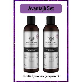 Ashley Joy 2x250 ml Mor Şampuan