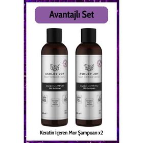 Ashley Joy 2x250 ml Mor Şampuan