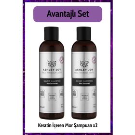 Ashley Joy 2x250 ml Mor Şampuan