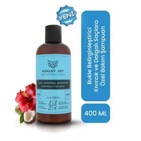 Ashley Joy Bukle Belirginleştirici Kıvırcık ve Dalgalı Saçlara Özel 400 ml Bakım Şampuan