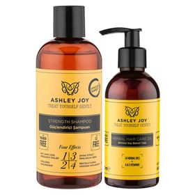 Ashley Joy Güçlendirici 400 ml Şampuan + 100 ml Saç Bakım Yağı