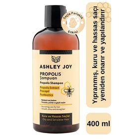 Ashley Joy Propolis Kuru ve Hassas Saçlar İçin 400 ml Şampuan