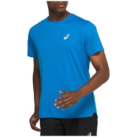 Asics 2011C341-400 Core O Yaka Normal Kalıp Düz Lacivert Erkek T-Shirt