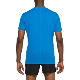 Asics 2011C341-400 Core O Yaka Normal Kalıp Düz Lacivert Erkek T-Shirt