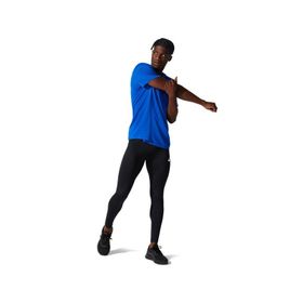 Asics 2011C345-001 Core Tight Lastikli Normal Kalıp Düz Siyah Erkek Tayt