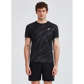 Asics 2011C646-020 Siyah Erkek T-shirt